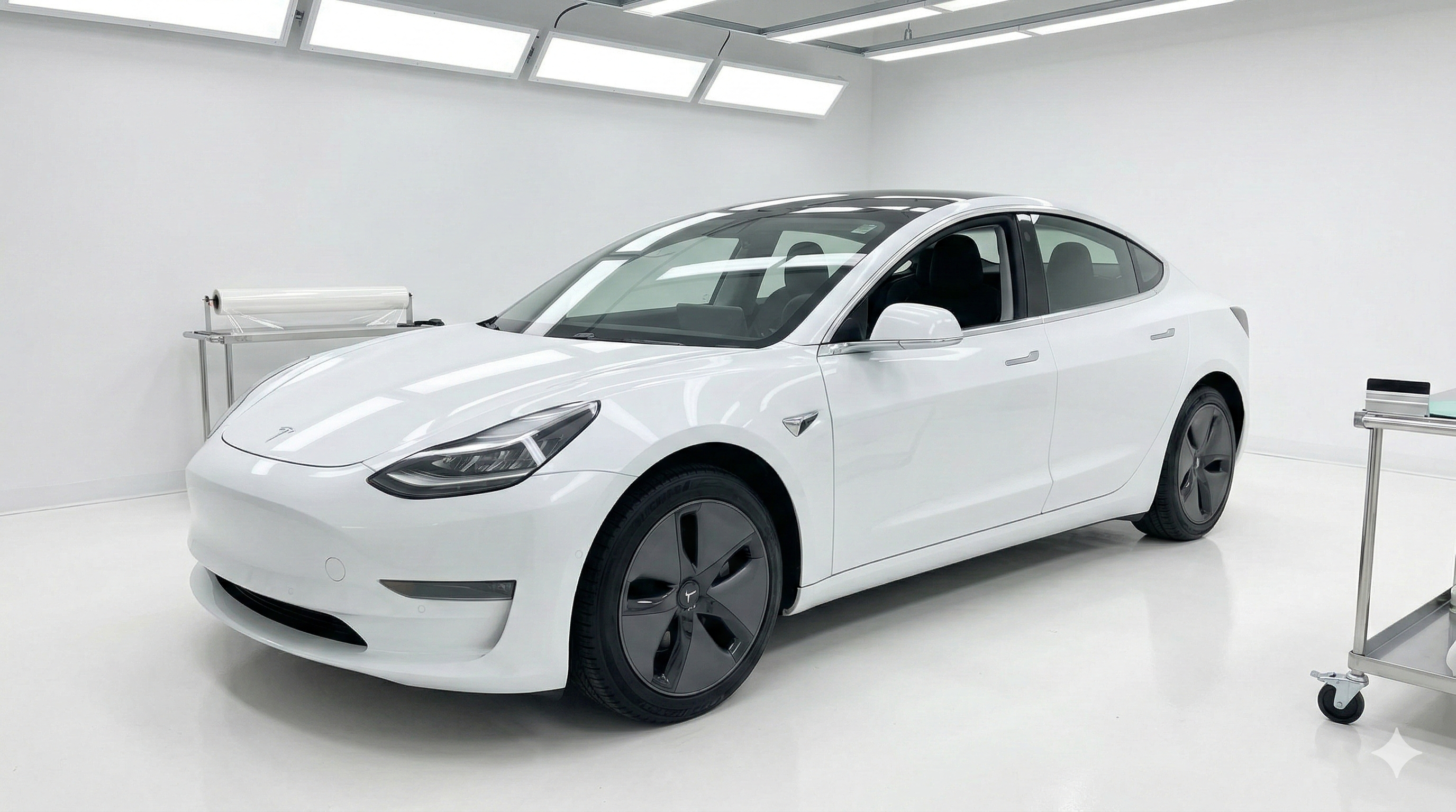 Before tinting - Luxury Sedan